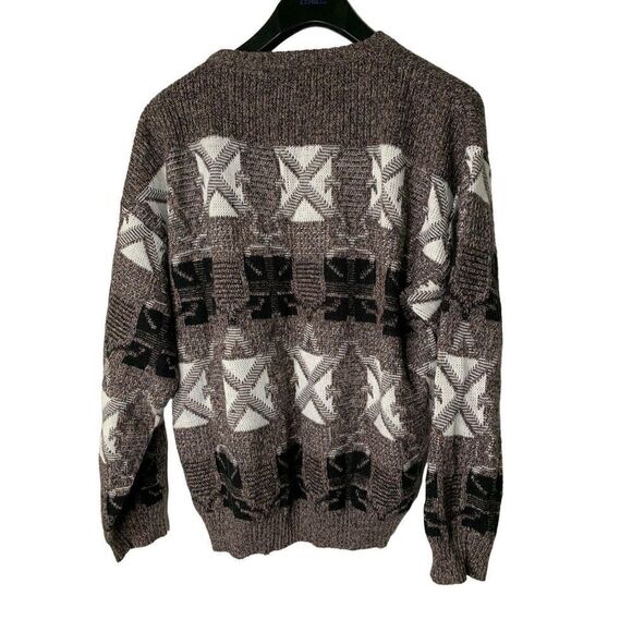 Vintage Oggie Mode Italy sweater crew neck pullover wool blend men's size XL 54 - Picture 2 of 6